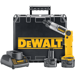 DEWALT DW920K-2 1 4-Inch 7.2-Volt Cordless Two-Position Screwdriver Kit